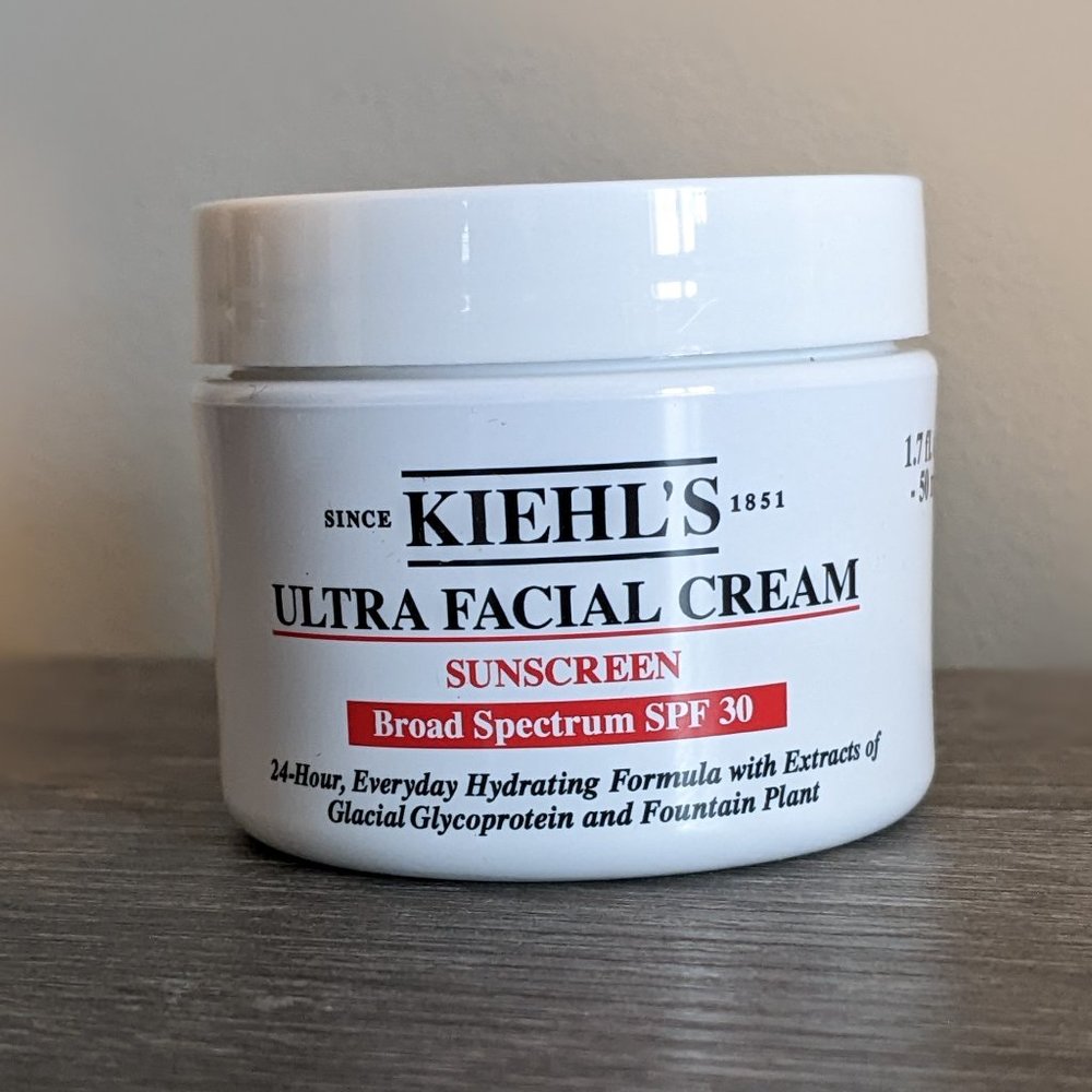 NEW Kiehl's Ultra Facial Cream Sunscreen SPF 30 1.7oz full-sized